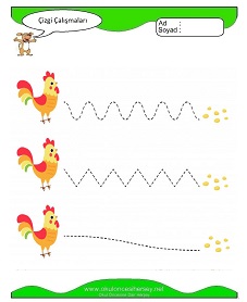 Çizgi Çalışma Sayfaları